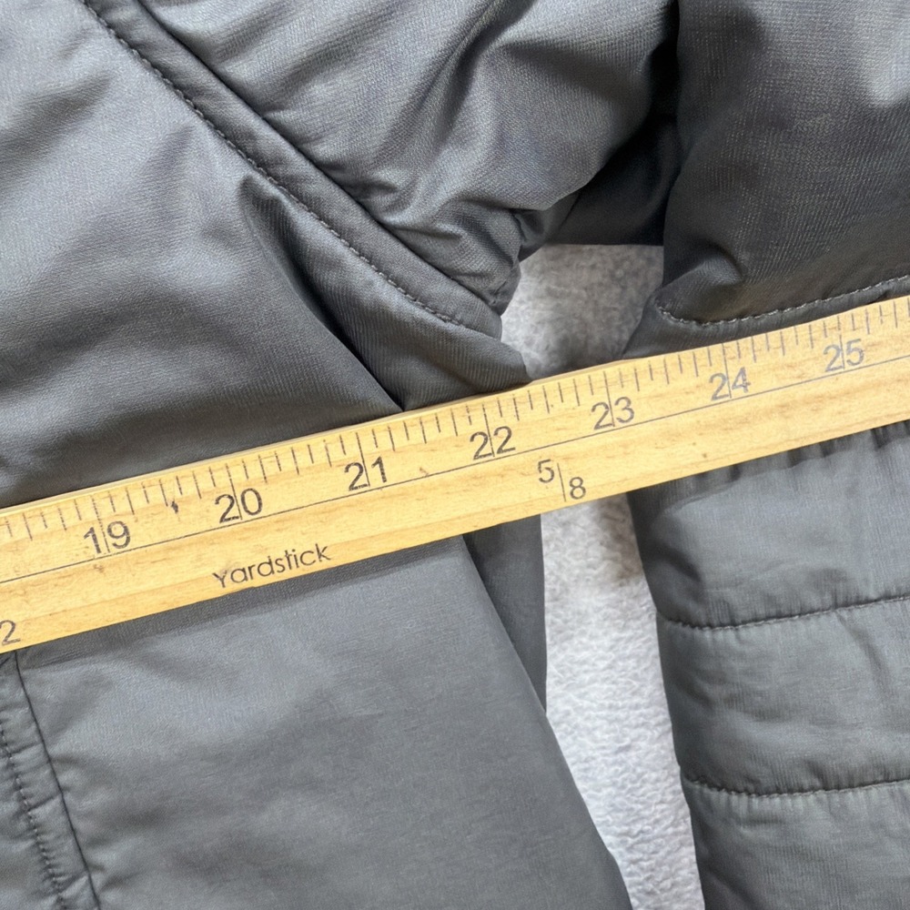 Under Armour Jacket Womens XL Grey ColdGear Storm Puffer Hybrid Hooded Zip Coat - Picture 5 of 6